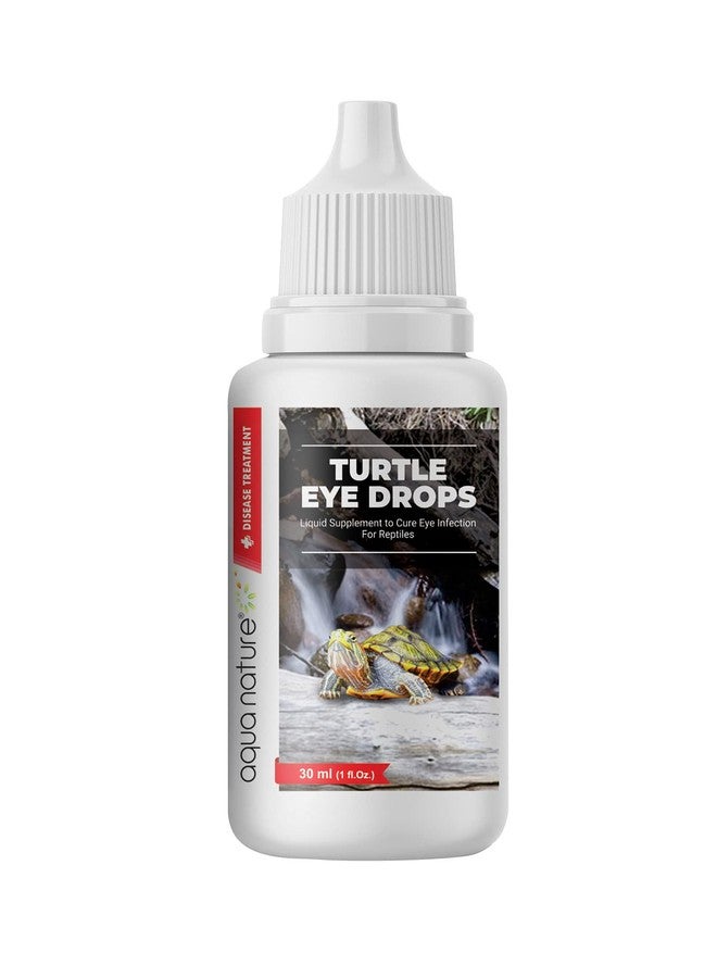aqua nature AquaNature® Turtle Eye Drops&Turtle Calcium Supplement for Swollen,Inflamed,Infected Eye&for Strong Shell and Provide Essential Calcium of Healthy Turtle Healthcare 30Ml Each - Image 2